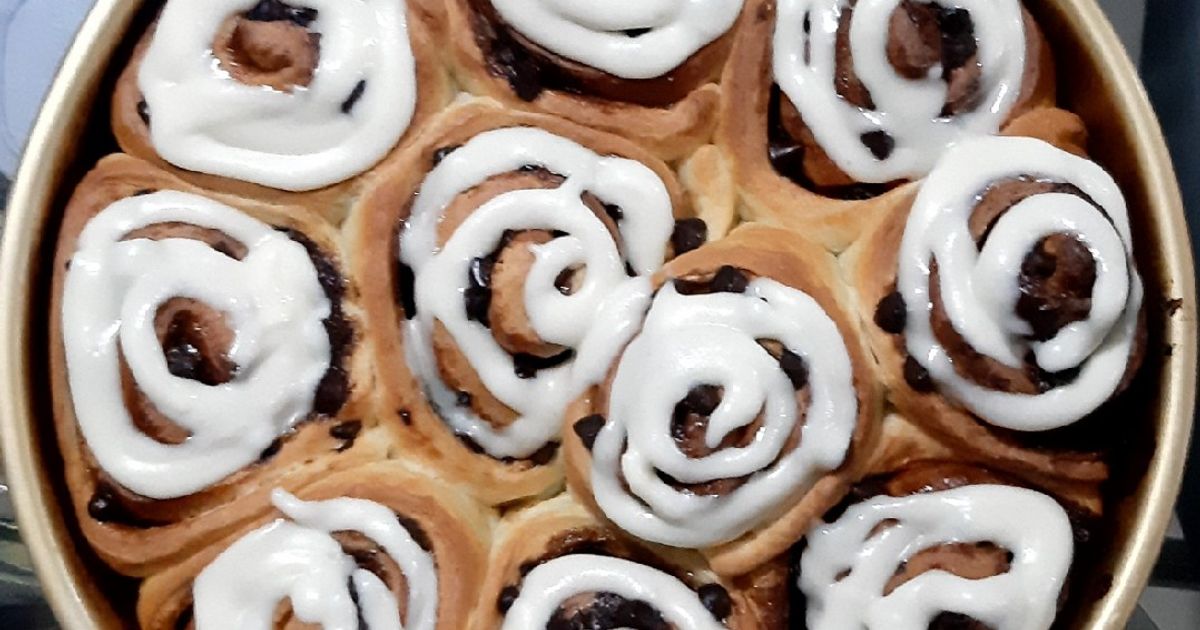 Resep Olesan Cream Cheese Untuk Roti Cinnamon Roll oleh Sui Huang - Cookpad