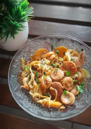 Foto resep Tofu jamur enoki