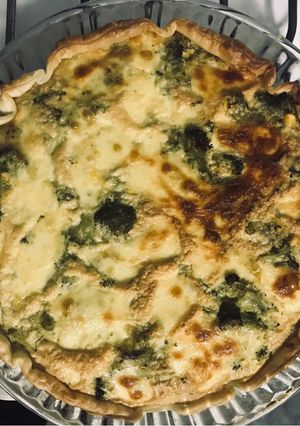 Una foto de Tarta de Brócoli y choclo