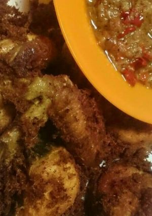 Foto resep Ayam Goreng Kremes Lengkuas