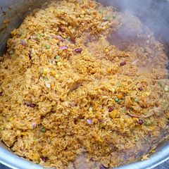 A picture of Naija Jollof Rice 🍚 😋.