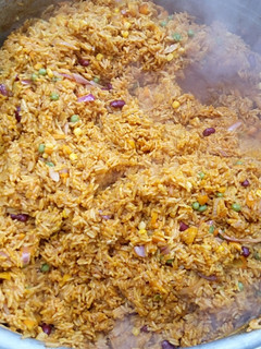 A picture of Naija Jollof Rice 🍚 😋.