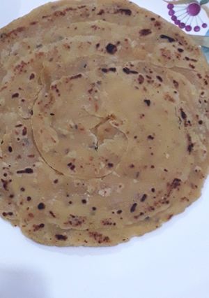 A picture of Lachha aloo.