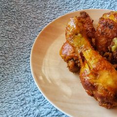 Ayam Goreng Lengkuas / Indonesian Gallangal Fried Chicken A picture of Ayam Goreng Lengkuas / Indonesian Gallangal Fried Chicken.