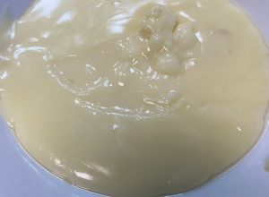Una foto de Crema pastelera. Robot Mambo cecotec