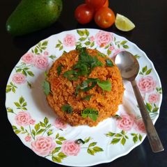 A picture of Mexican Cauliflower Fried Rice.