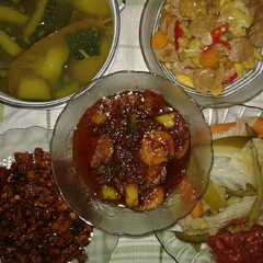 #1 set menu = Capcay + Kering tempe + Semur jengkol রেসিপির প্রধান ছবি