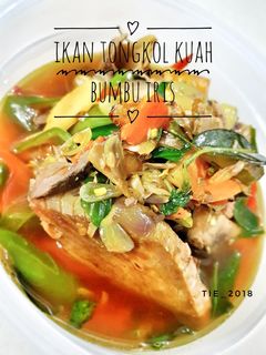 Foto resep Ikan tongkol kuah bumbu iris