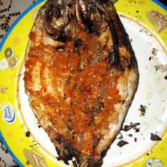 A picture of Bandeng Bakar Bumbu Simpel.