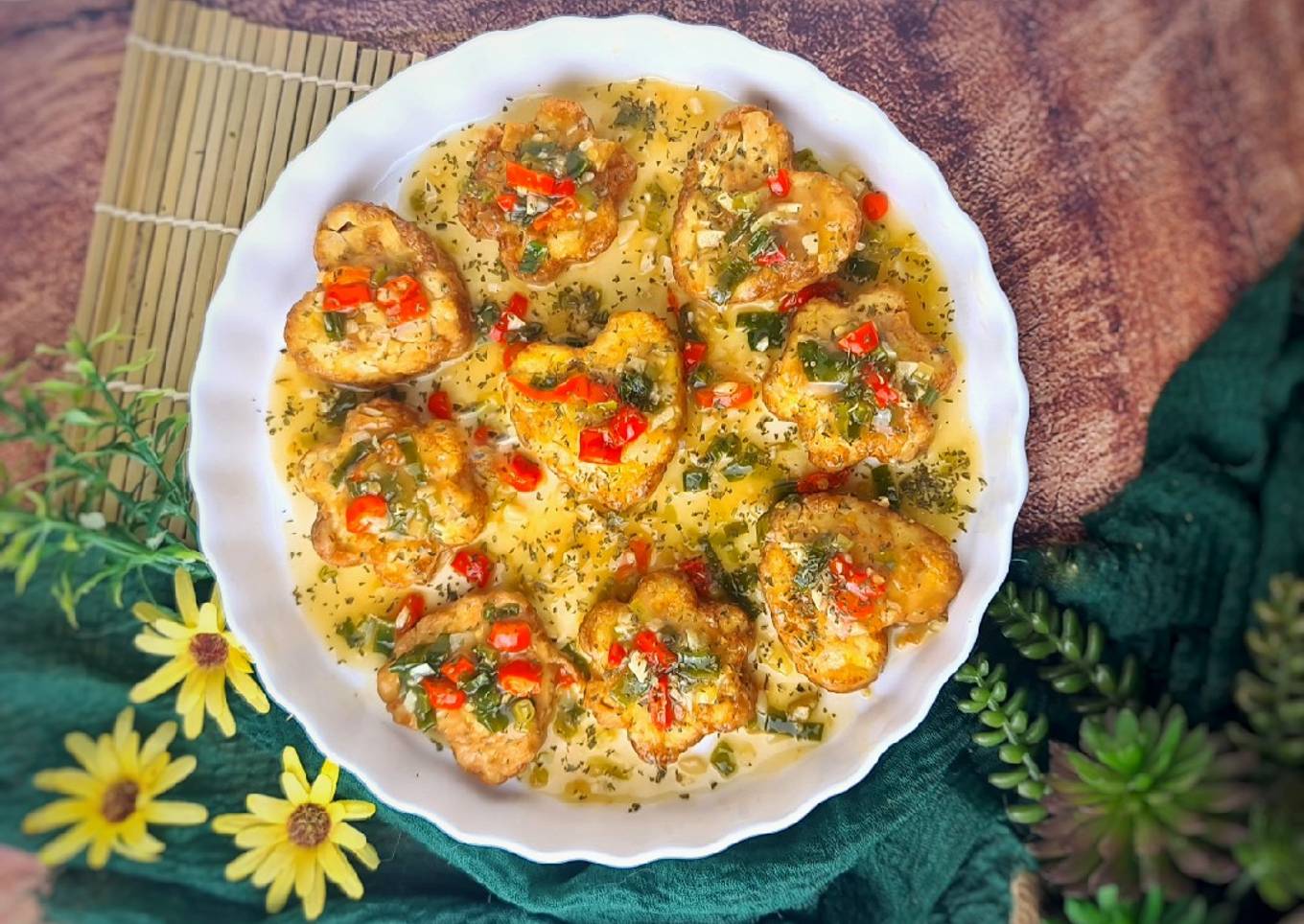 Dadar Tahu Saus Tiram
