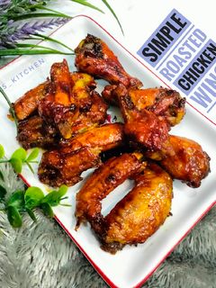 Foto resep Simple Roasted Chicken Wings