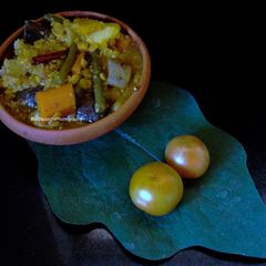 A picture of Dalma Odisha style.