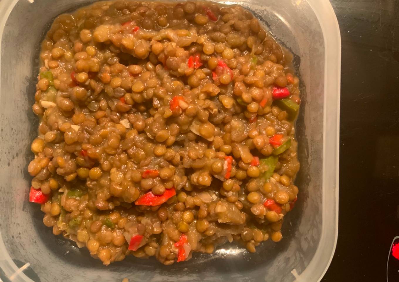 Lentejas con verduras