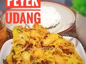Gambar rempeyek udang kecil tepung