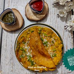 A picture of Healthy Mixed Dal Chilla With Veggies.