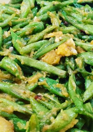 Foto resep Buncis telur asin gampang banget
