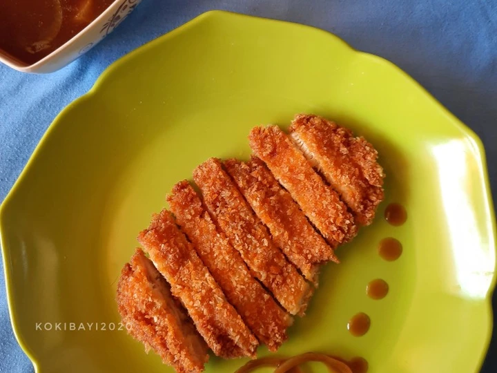 Langkah Gampang Membuat Resep Chicken Katsu Renyah with Teriyaki Sauce yang Menggugah Selera Anti Ribet, Lezat
