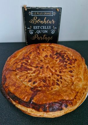 Une photo de Galette des rois à la crème de marrons 😋