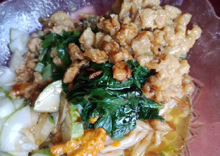 Resep Mie Ayam Mix Proteina 😍 Anti Gagal