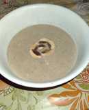 Crema de champiñones