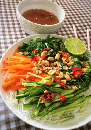 Foto resep Noodle Salad Vietnam 🇻🇳