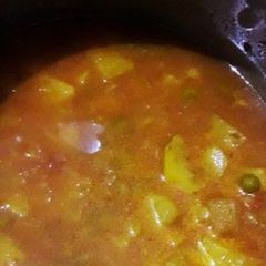 A picture of Aalu matar tamatar ki sabji.