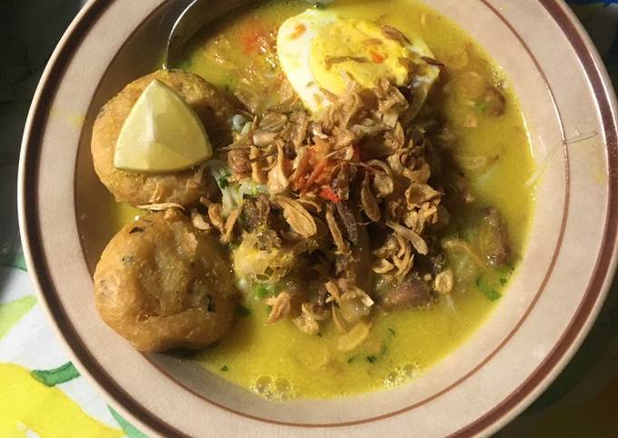 Soto Ayam Komplit Alaqu