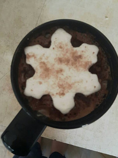 A picture of Cinnamon Hot Coco.