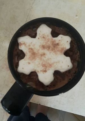 A picture of Cinnamon Hot Coco.
