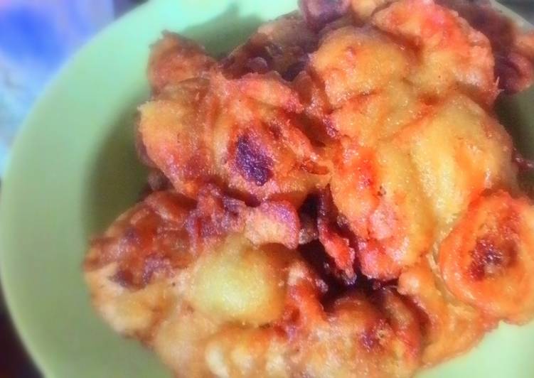 Langkah memasak Cempedak Goreng / Sanggar Tiwadak  #berburucelemekemas #resolusi2019 gurih