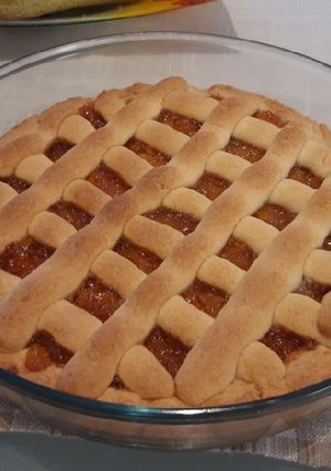 Φωτογραφία της συνταγής Πάστα Φλώρα με μαρμελάδα νεκταρίνι