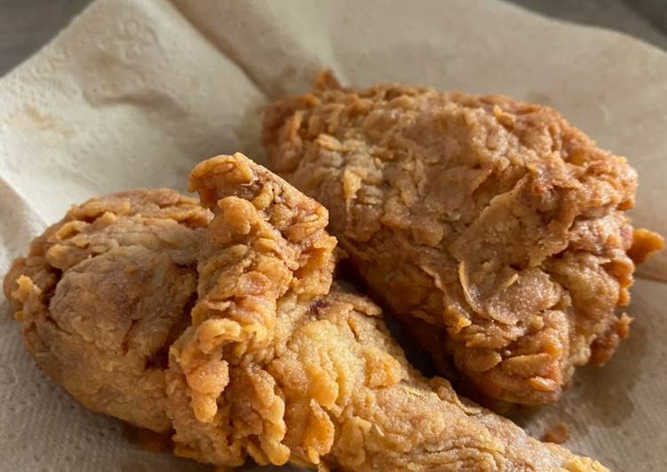 Resep Buttermilk Fried Chicken, Sempurna