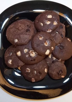 Una foto de Cookies de chocolate