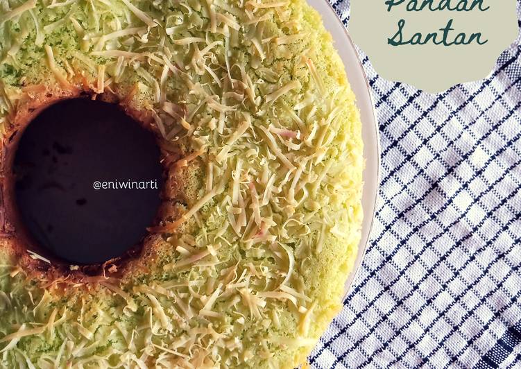 Resep Bolu Pandan Santan, Lezat Sekali