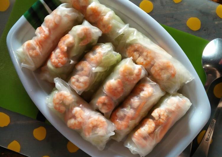  Resep  Spring Rolls alias Lumpia Vietnam oleh rockadocta 