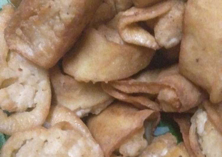 Egg roll tahu
