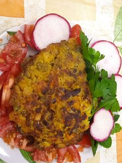 عکسی از دستور کوکوی لوبیا سبز