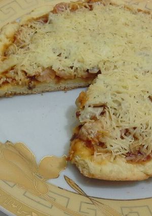 Foto resep Pizza Jamur Keju