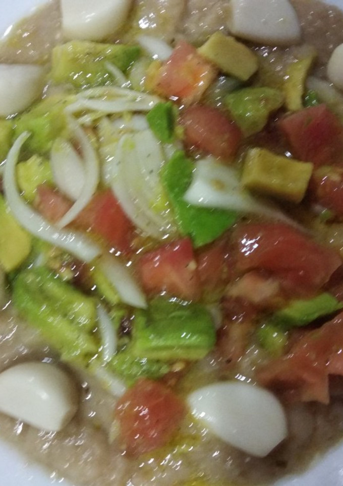 Una foto de Sopa de pan con toque de tomillo