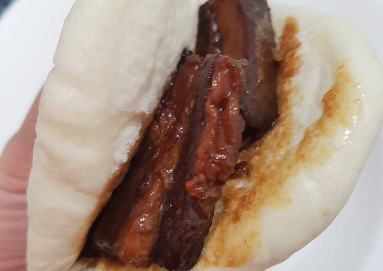 Recipe of Super Quick Homemade Simple Pork Belly Bun