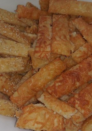 Gluténmentes sajtos rúd recept fotója