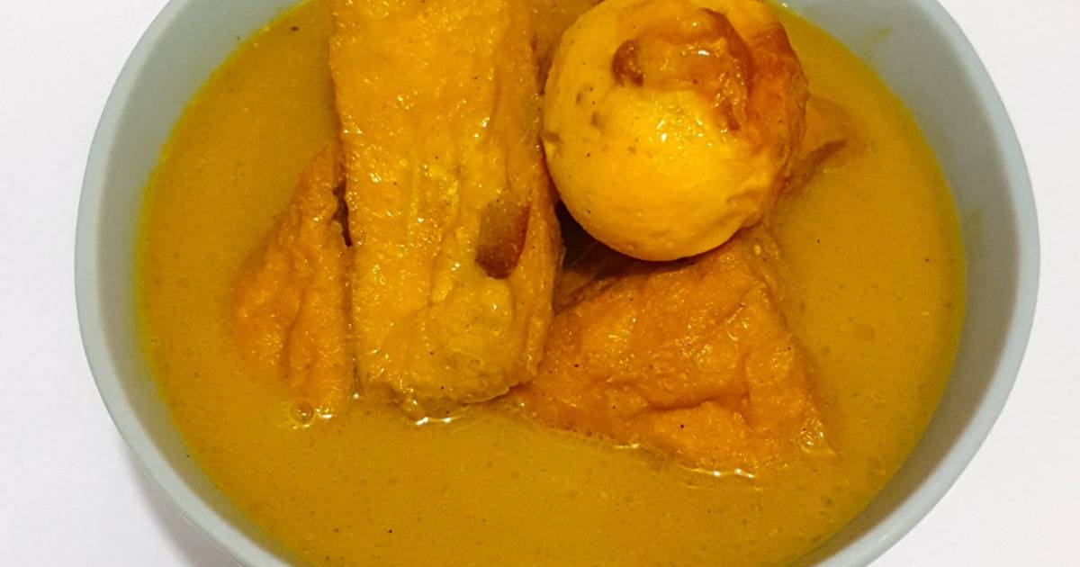 Resep Opor Telur Tahu Rasanya Maknyus
