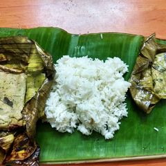 A picture of Chicken Gondhoraj paturi.