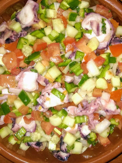 Una foto de Ensalada de pulpo
