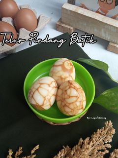 Foto resep Telur Pindang Batik