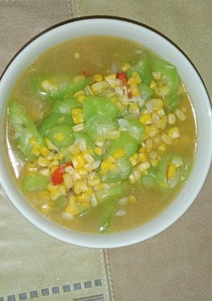 Foto resep Sop jagung onyong