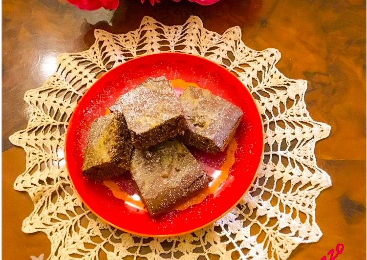 Brownies Marmorizzati Fondente e Burro d'arachidi