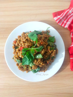 Foto resep Sambal Tempe Kemangi Pedas Manis