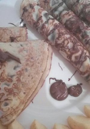 صورة لوصفة كريب نوتيلا