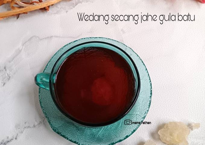 Resep Wedang Secang Jahe Gula Batu Oleh Mama Fathan Cookpad